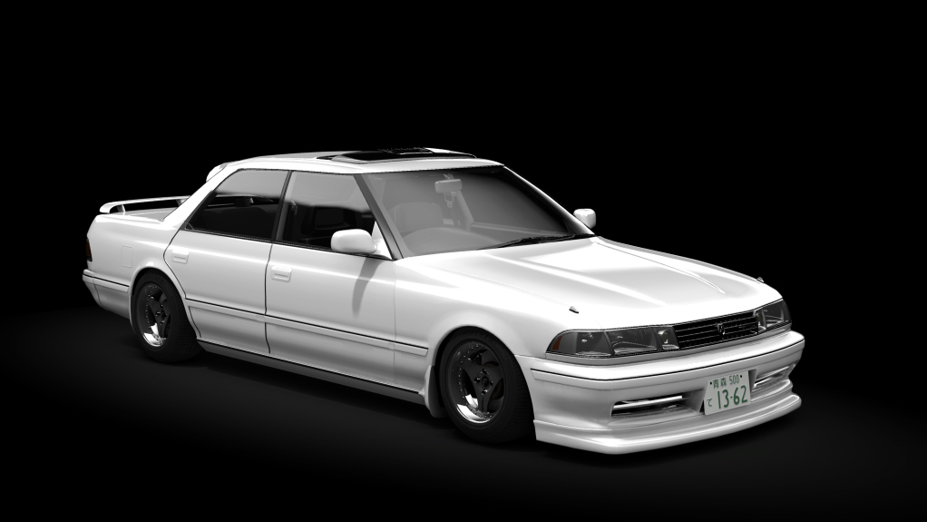 _Excite Toyota Mark II JZX81, skin Super_White