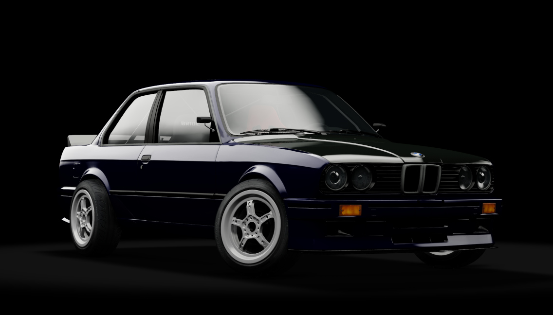 Fumi 3FF BMW E30 340i Fanfan CARPACK V1.3, skin Blue