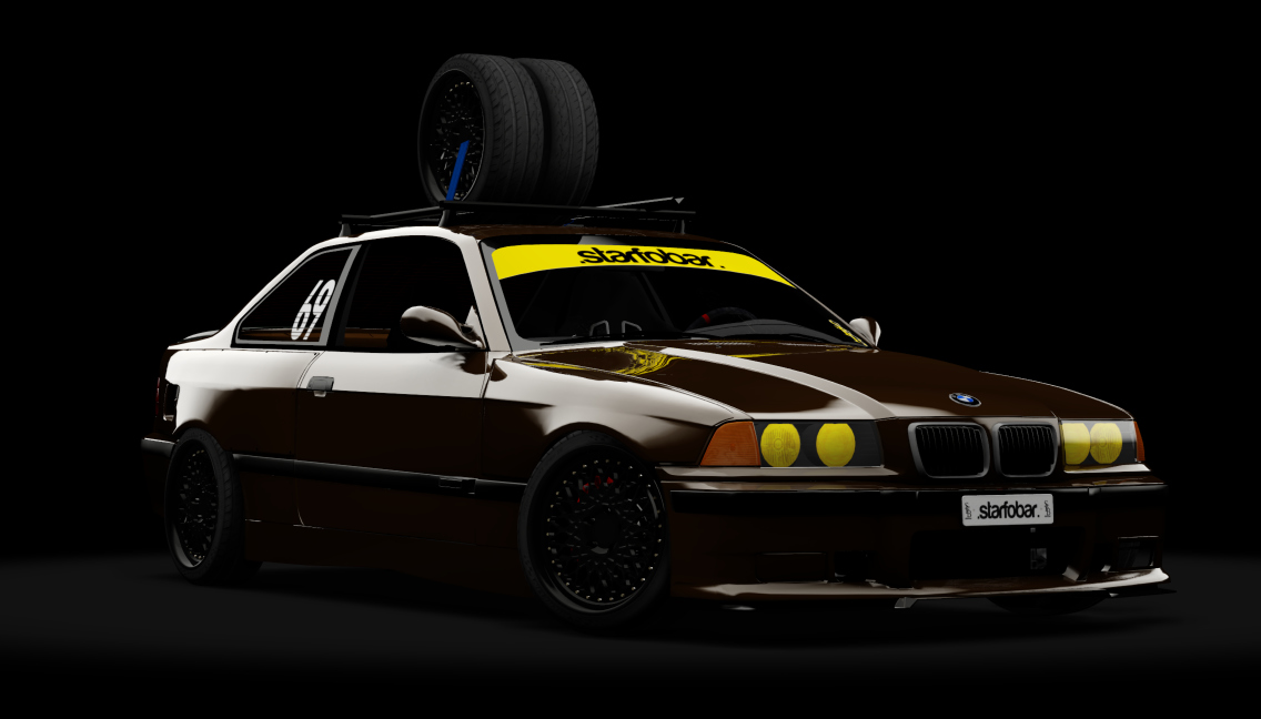 Fumi BMW E36 325i .STARFOBAR. CARPACK V1.3, skin STARFOBAR_1