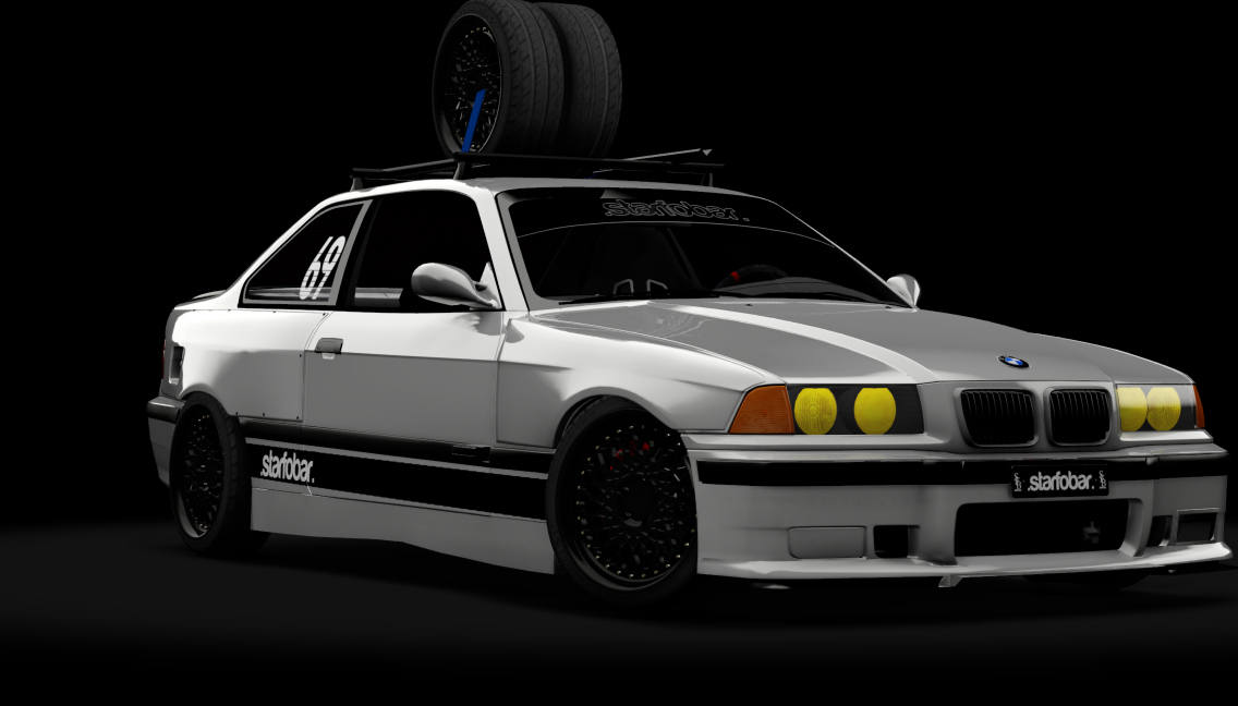 Fumi BMW E36 325i .STARFOBAR. CARPACK V1.3, skin STARFOBAR_2_norims