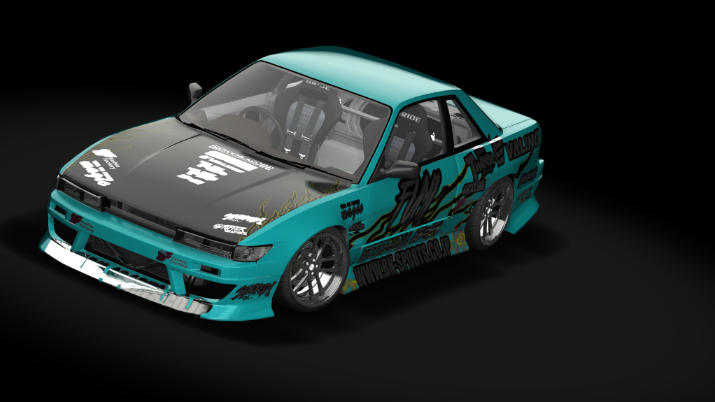 Fumi Nissan PS13 RB25 PANDA USDM CARPACK V1.3, skin sicripper_graphics