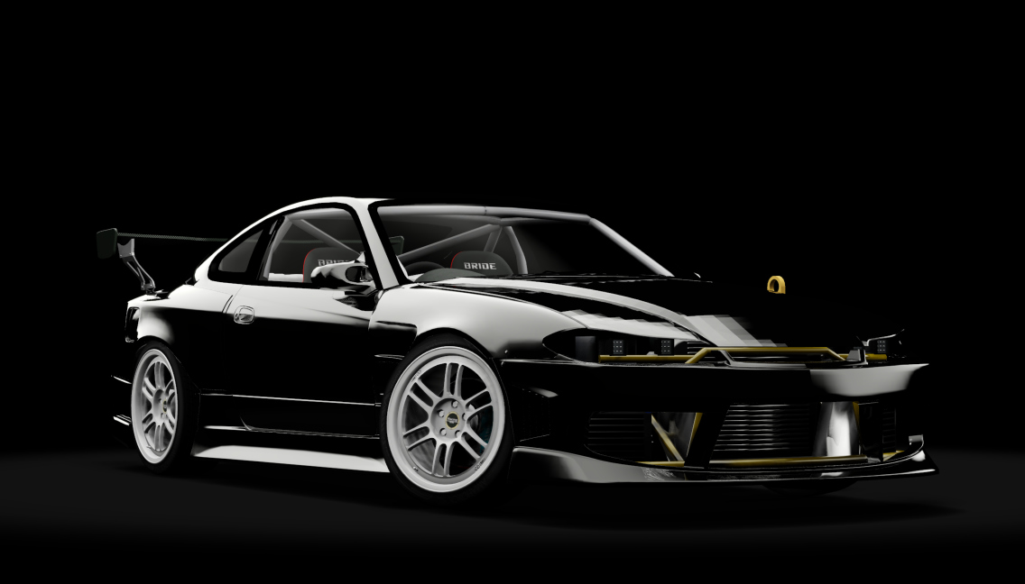 Fumi Nissan S15 2JZ S.Nezondet CARPACK V1.3, skin 4BLACK