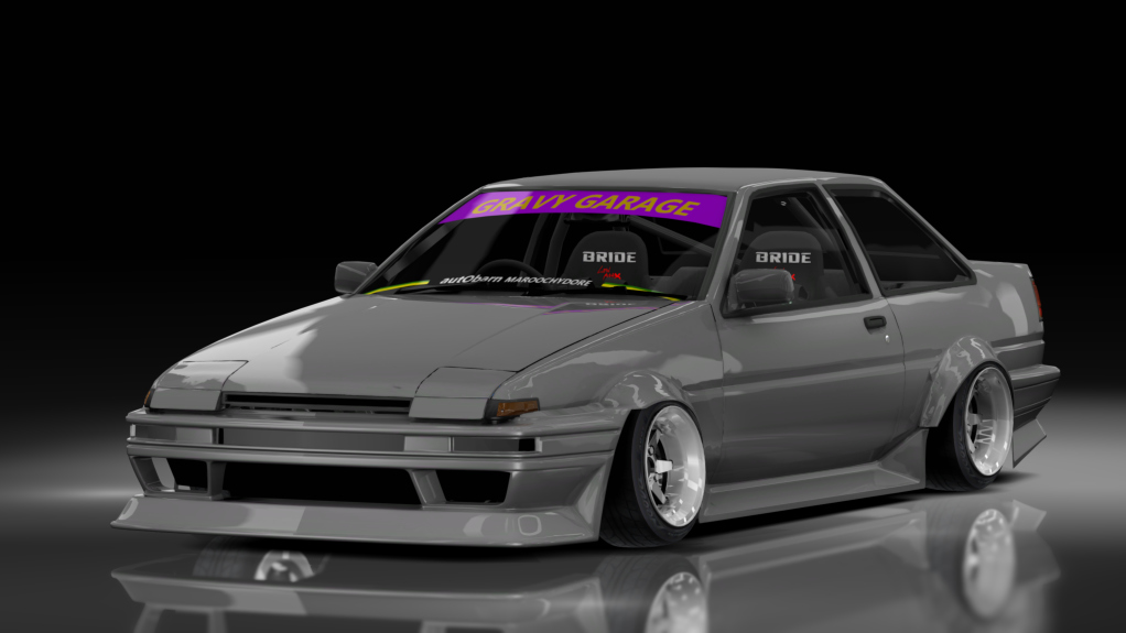 GravyGarage Street Ae86 Readie, skin grey