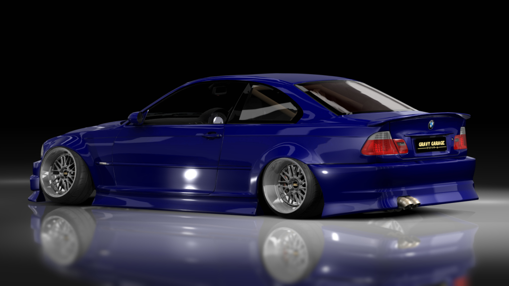 GravyGarage Street e46, skin gravy Blue