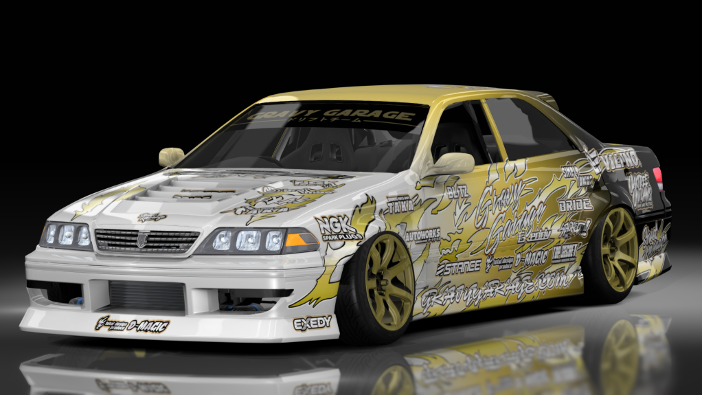 GravyGarage Street Jzx100 mkii, skin New Gold