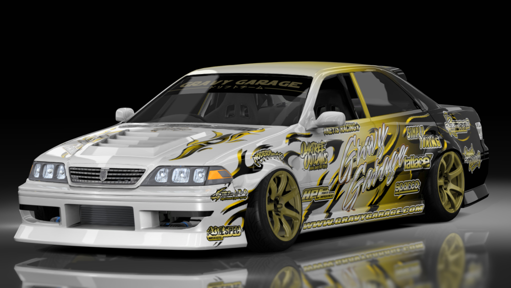 GravyGarage Street Jzx100 mkii, skin Official Gold