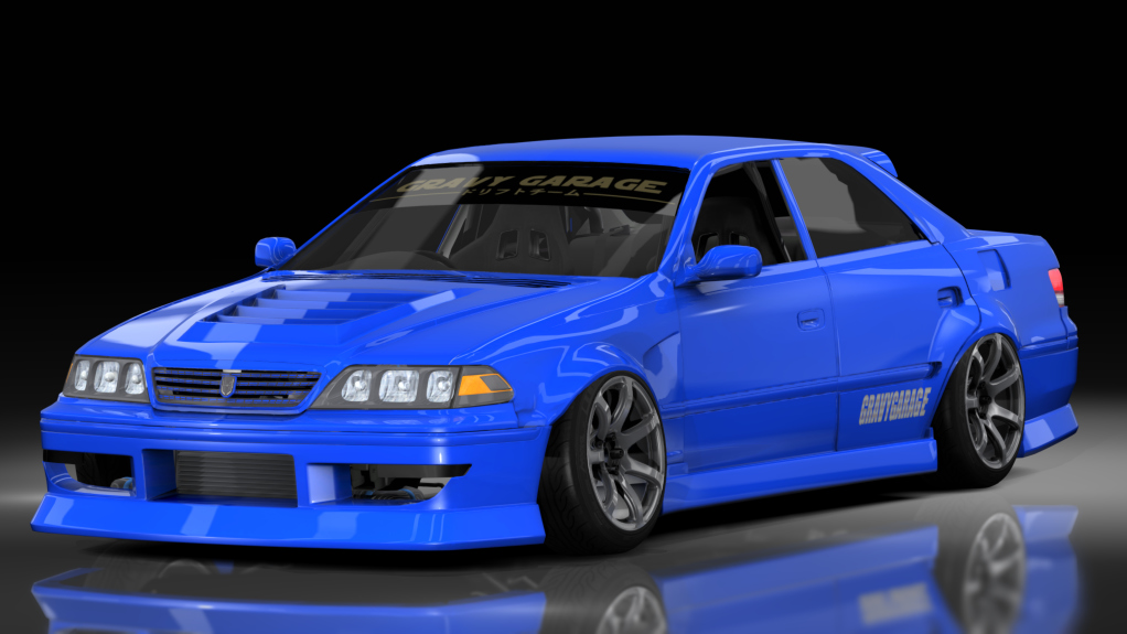 GravyGarage Street Jzx100 mkii, skin Simplistic Blue