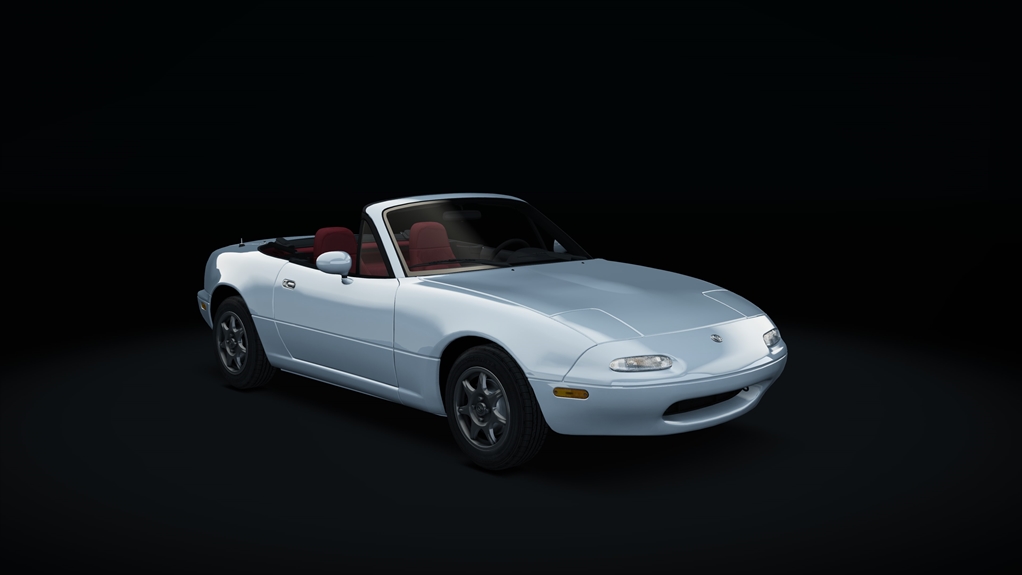 Mazda Miata NA alldrift street, skin 03_silver_stone_metallic_red