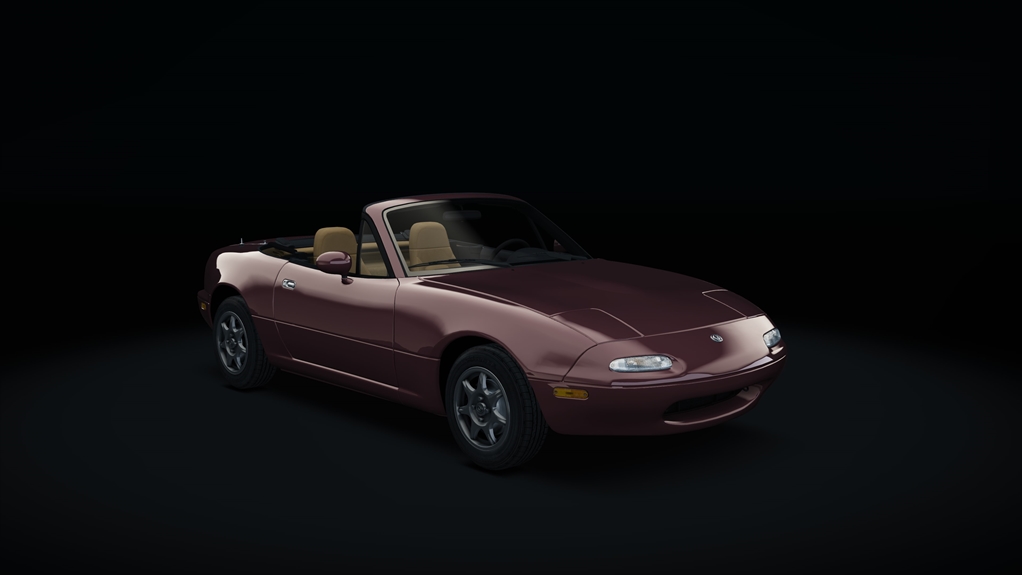 Mazda Miata NA alldrift street, skin 08_merlot_mica_tan