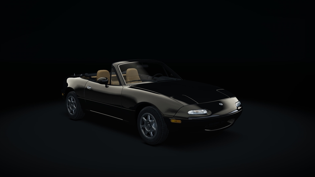 Mazda Miata NA alldrift street, skin 12_black_lim