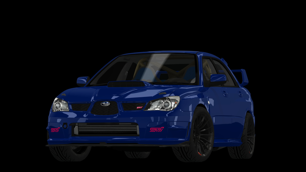 Legend Garage Subaru Impreza WRX STi, skin Blu