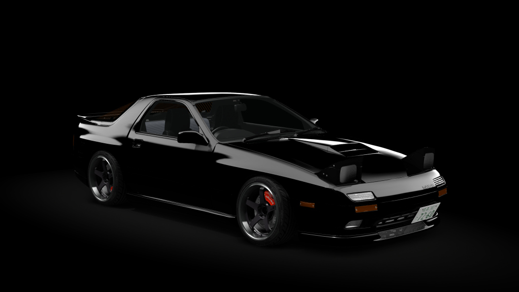 Mazda RX-7 FC3S Mau5tang Pack 2.0, skin 2_brilliant_black