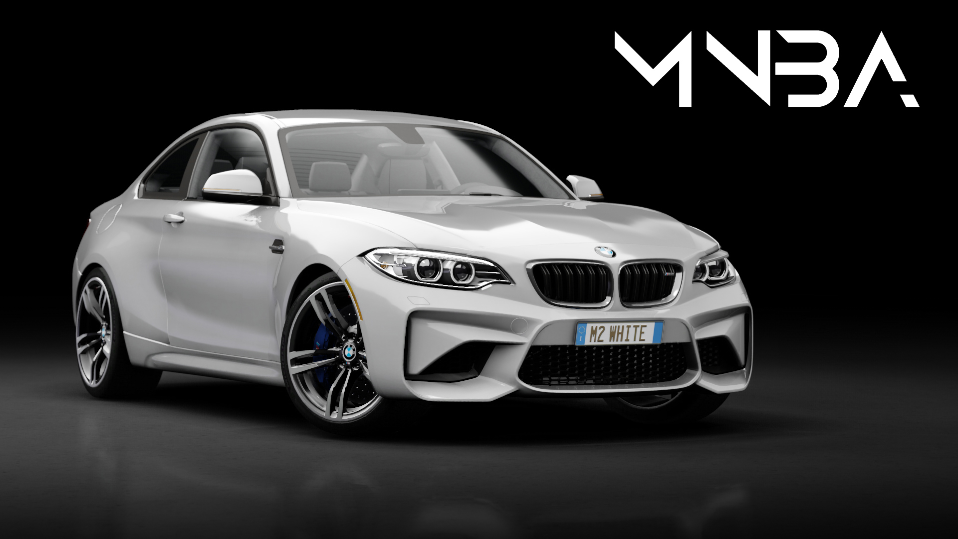 BMW M2 2015 Stock, skin 02_Alpine_White_uni