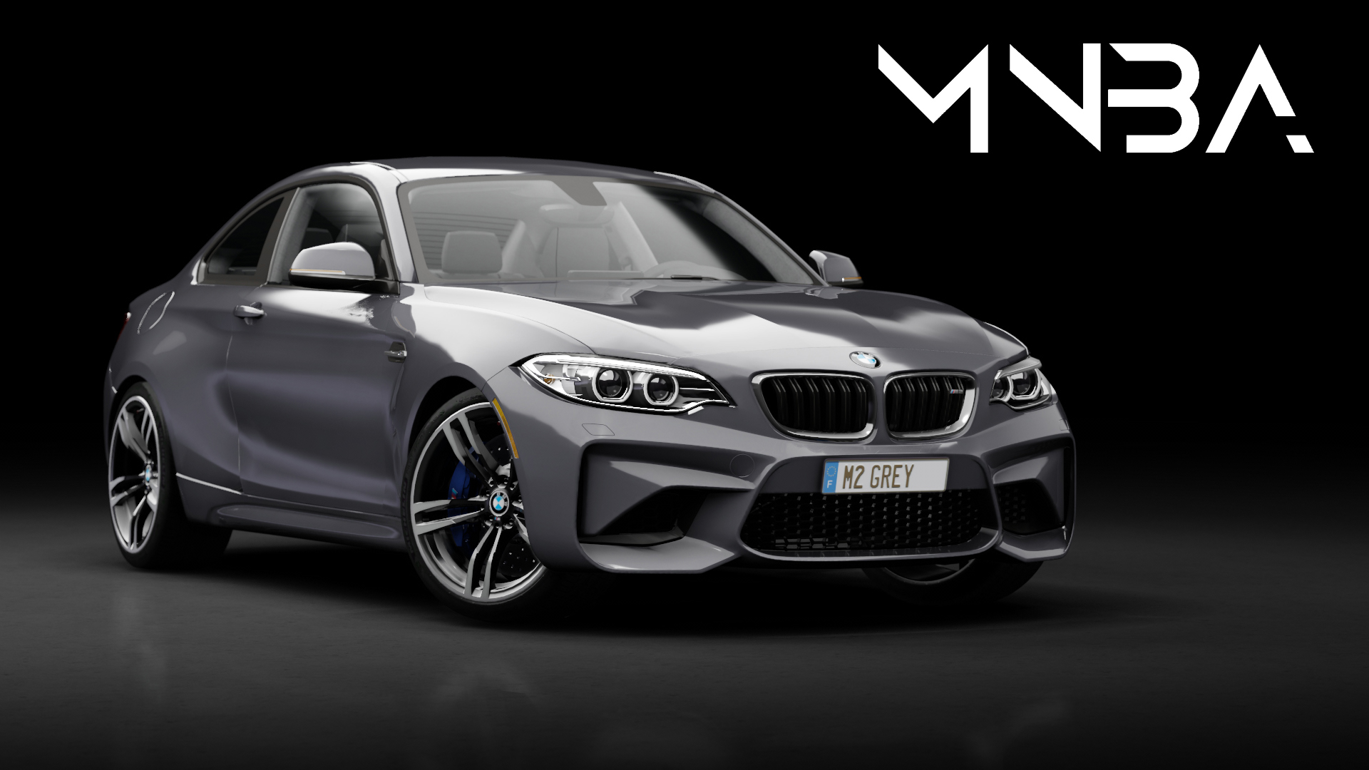 BMW M2 2015 Stock, skin 03_Mineral_Grey_Metallic