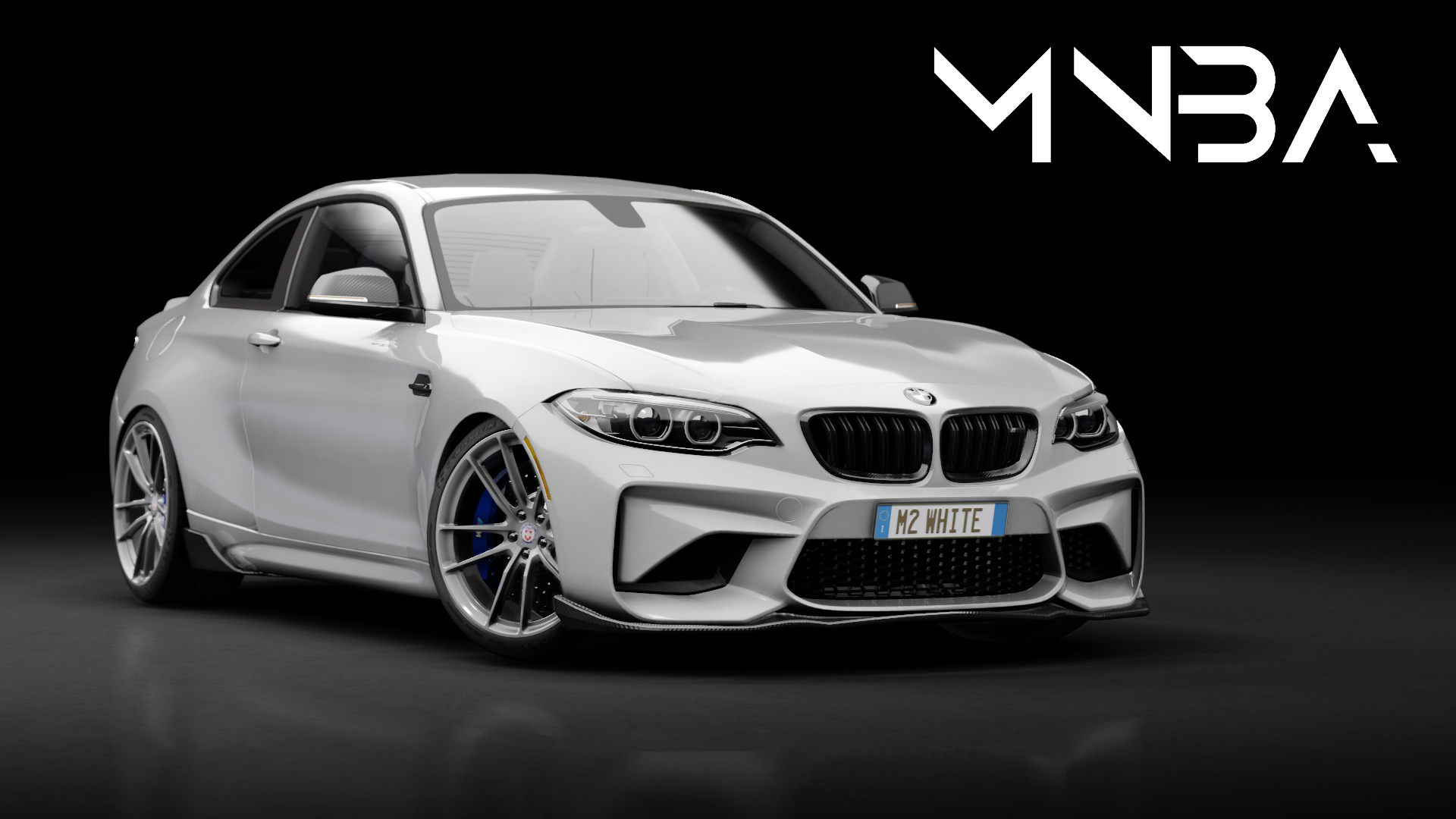 BMW M2 2015 Tuned, skin 02_Alpine_White_uni