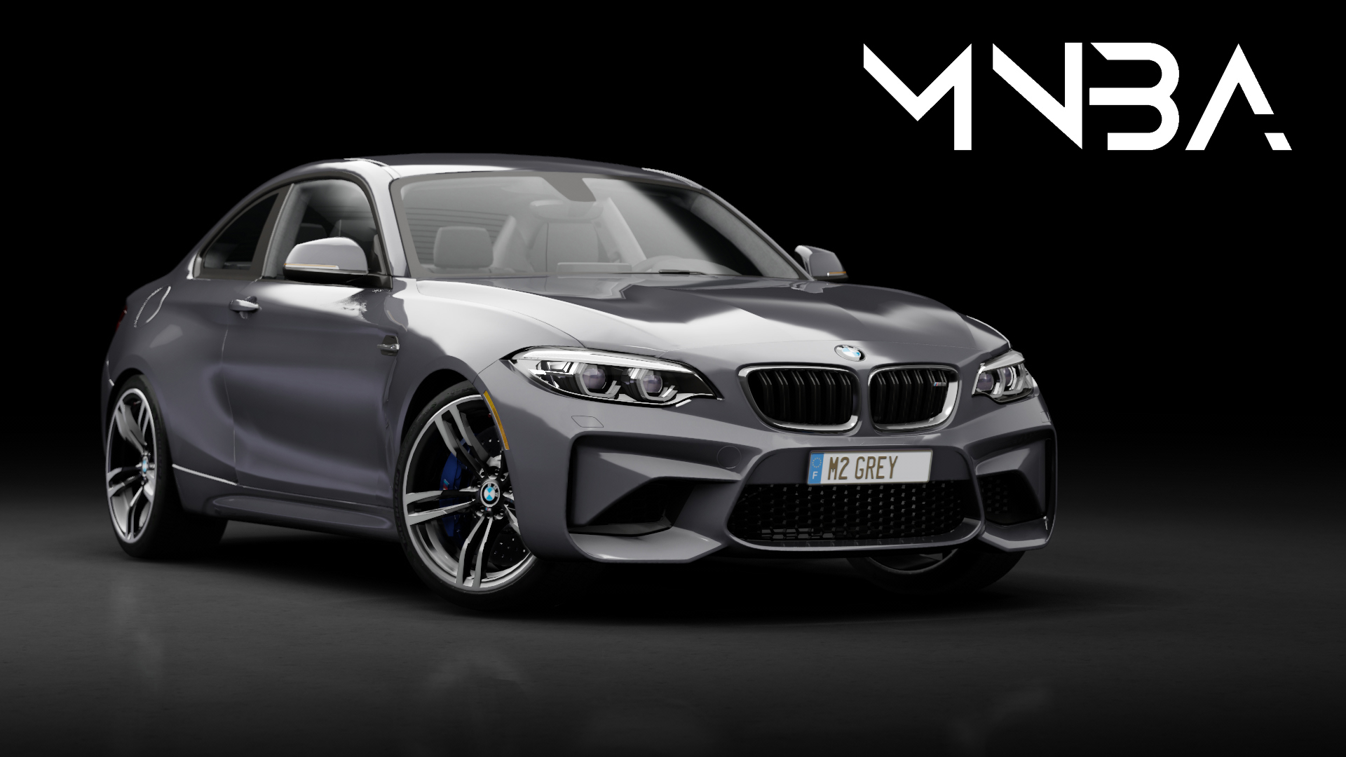 BMW M2 2018 Stock, skin 03_Mineral_Grey_Metallic