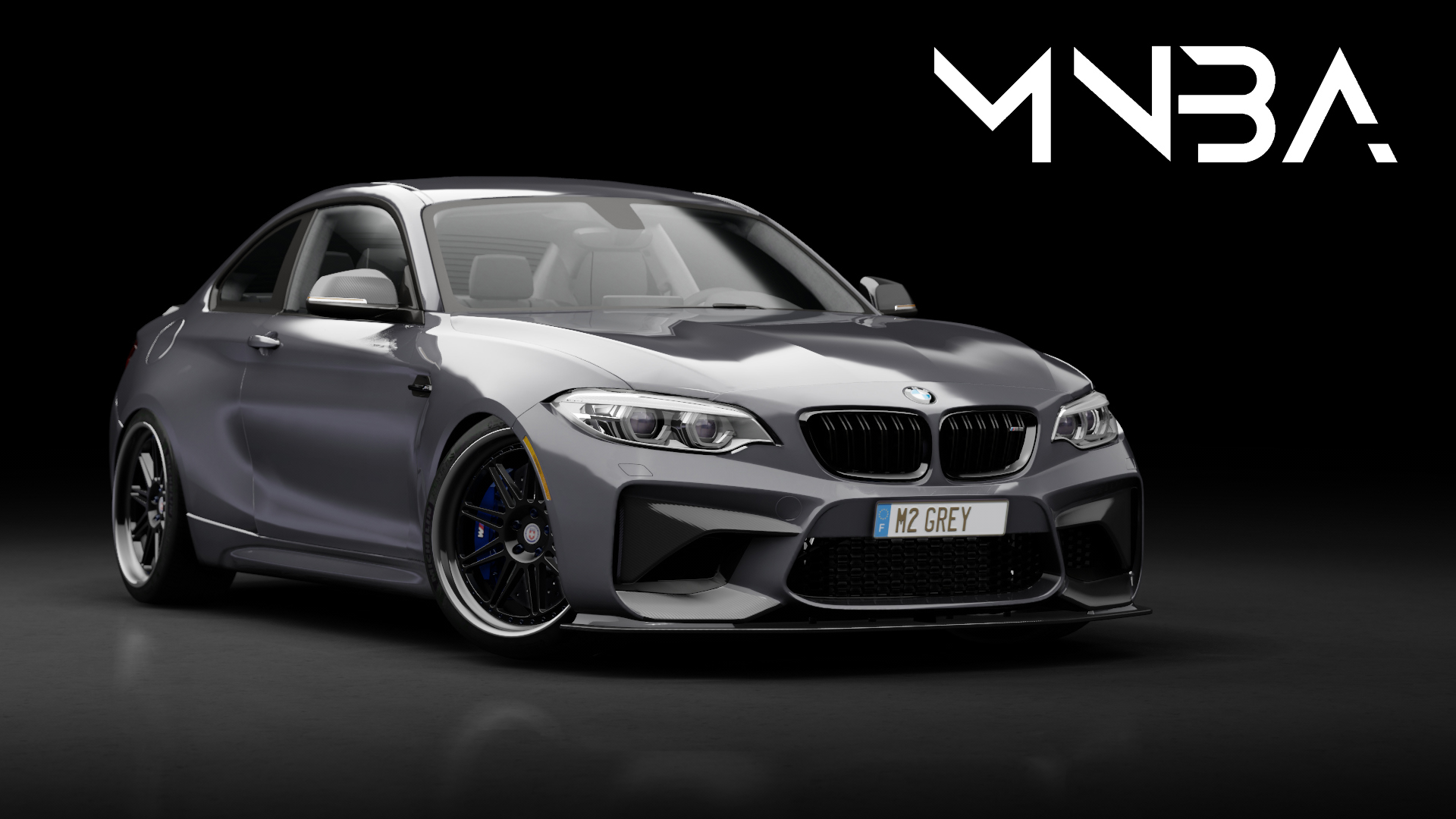 BMW M2 2018 Tuned, skin 03_Mineral_Grey_Metallic