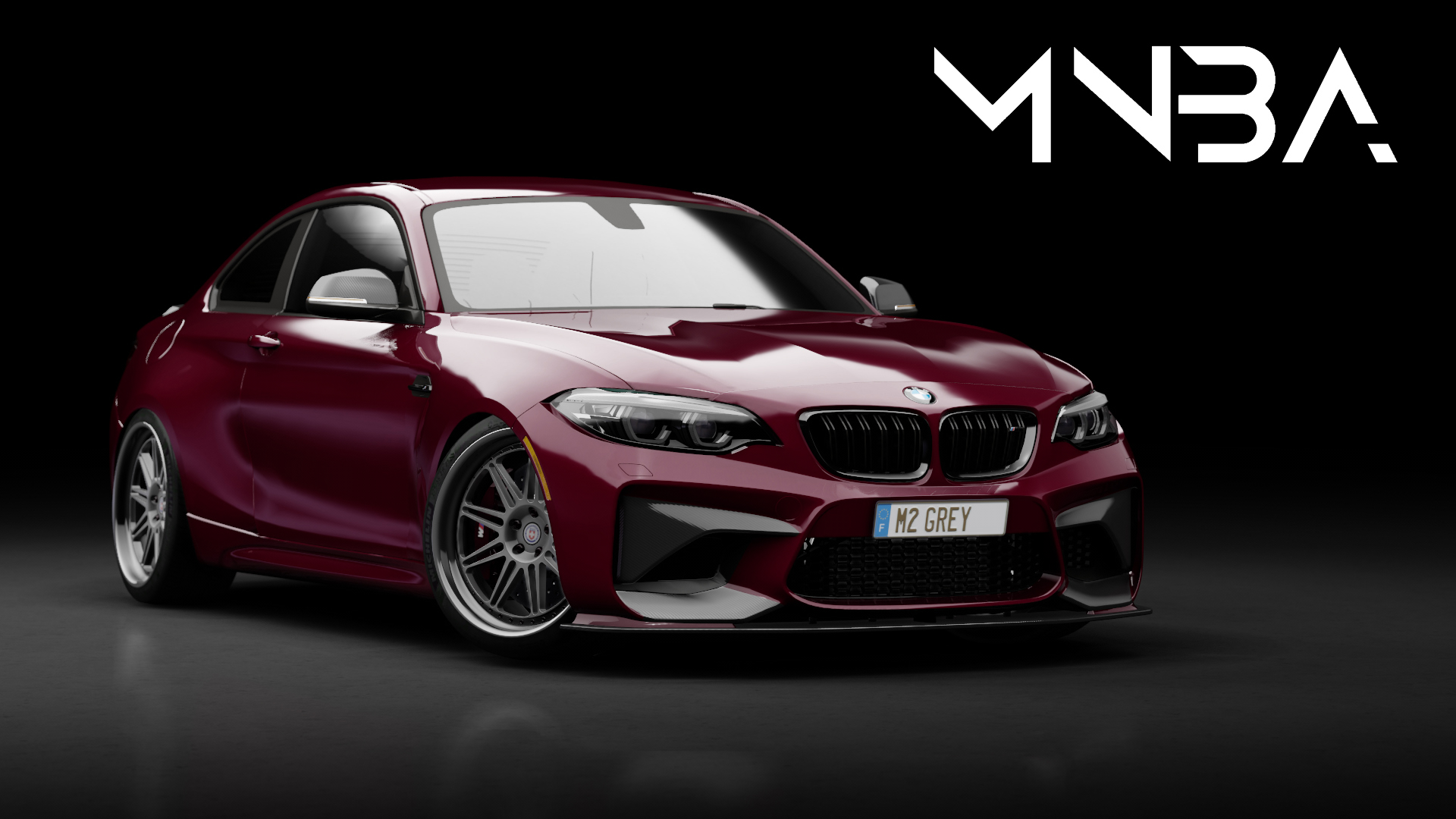 BMW M2 2018 Tuned, skin 04_Fúchsia_Metallic