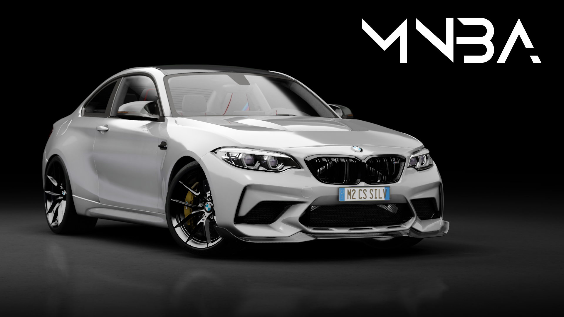 BMW M2 2020 CS, skin 01_Hockenheim_Silver