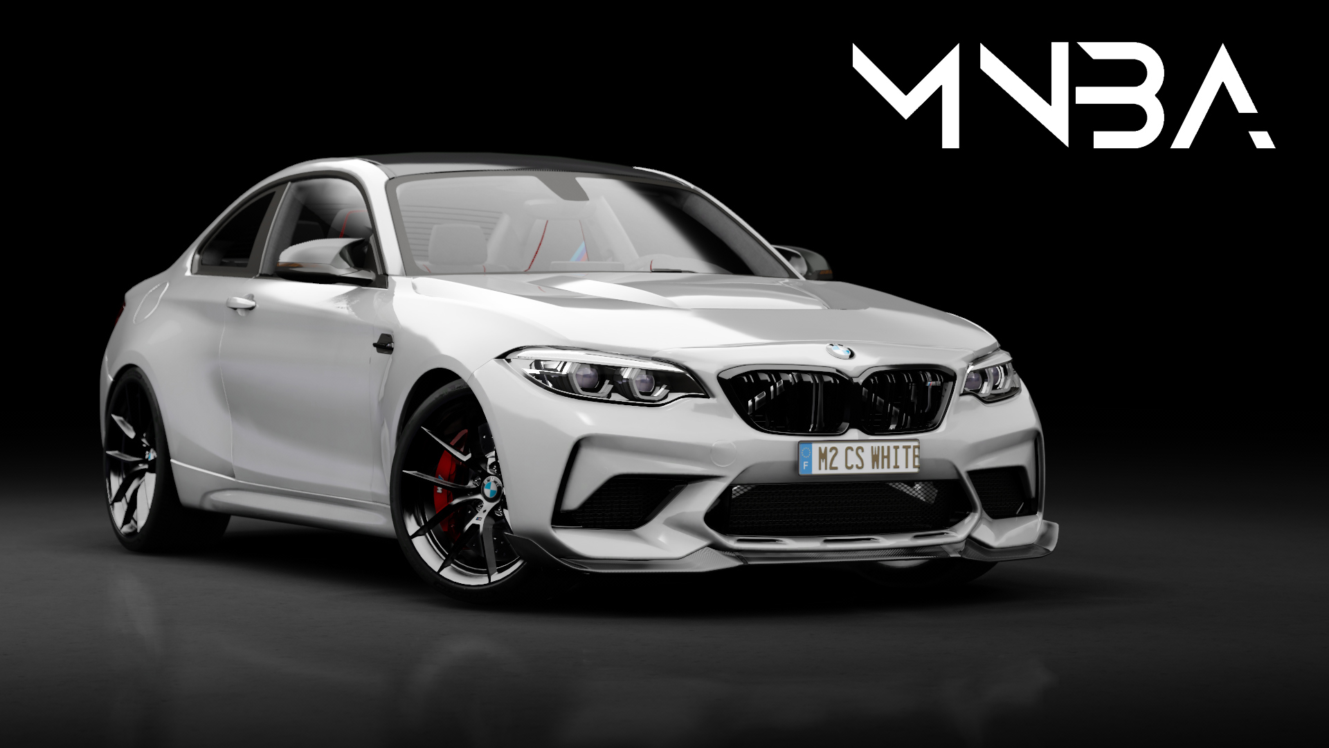 BMW M2 2020 CS, skin 02_Alpine_White