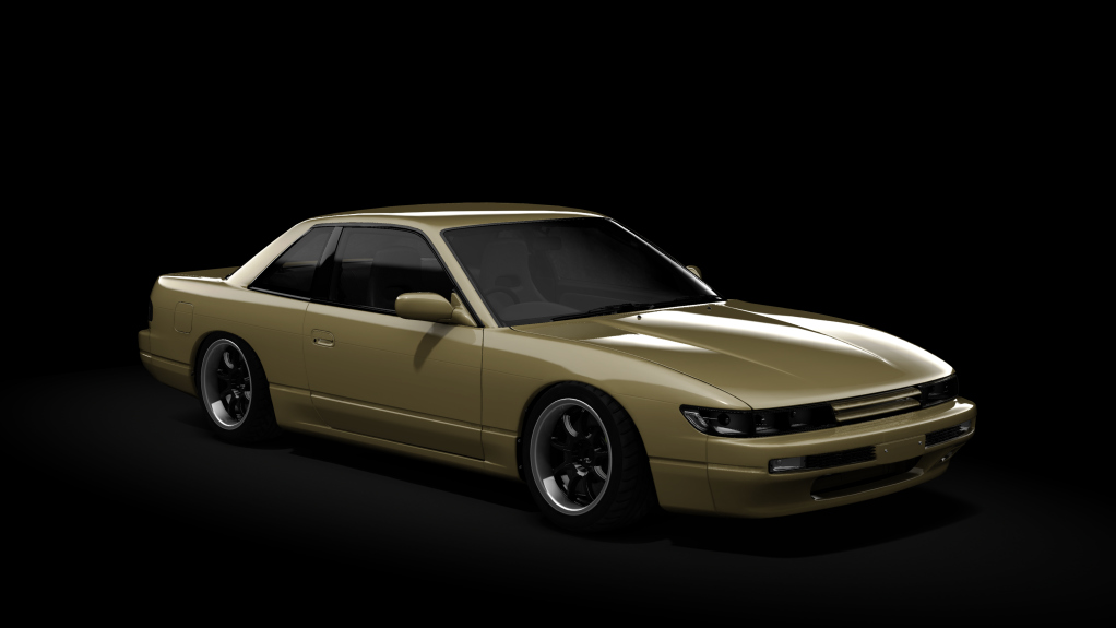 Nissan Silvia PS13 Mau5tang Pack 2.0, skin gold