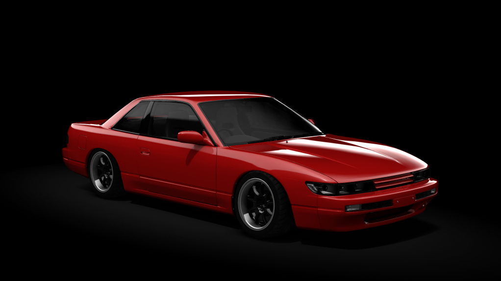 Nissan Silvia PS13 Mau5tang Pack 2.0, skin red