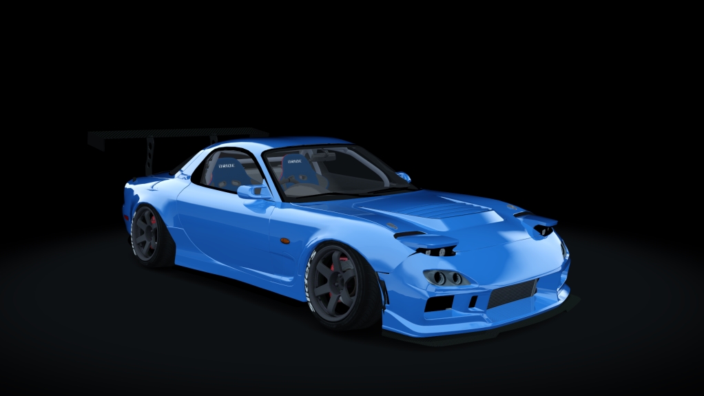 Mazda RX-7 FD Beater, skin blue