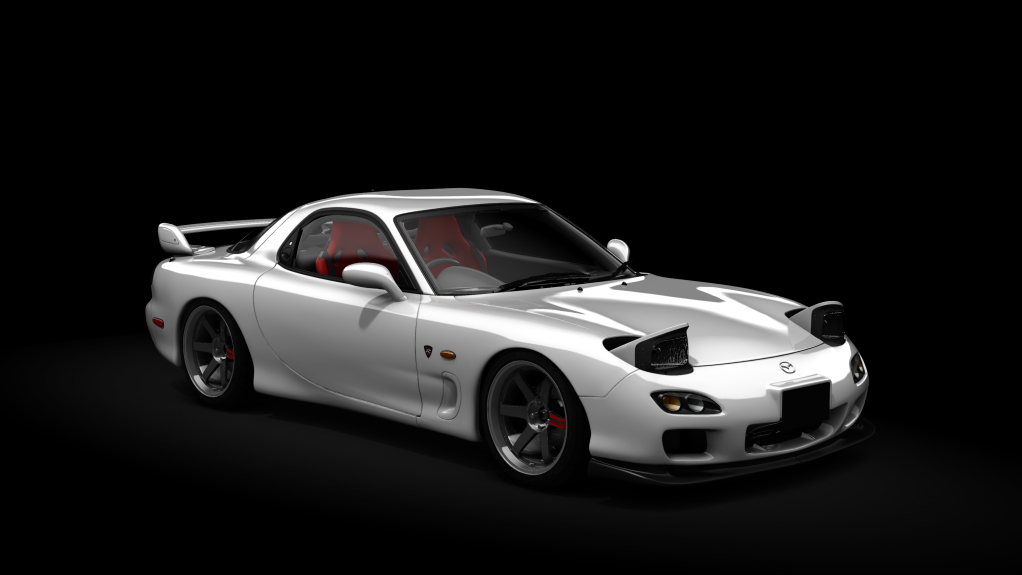 Mazda RX-7 FD3S Mau5tang Pack 2.0, skin pure_white