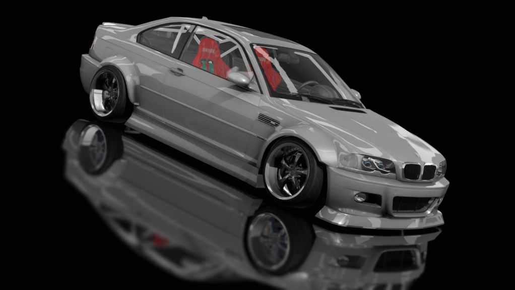 SlideBoizz BMW E46 v1.1, skin White