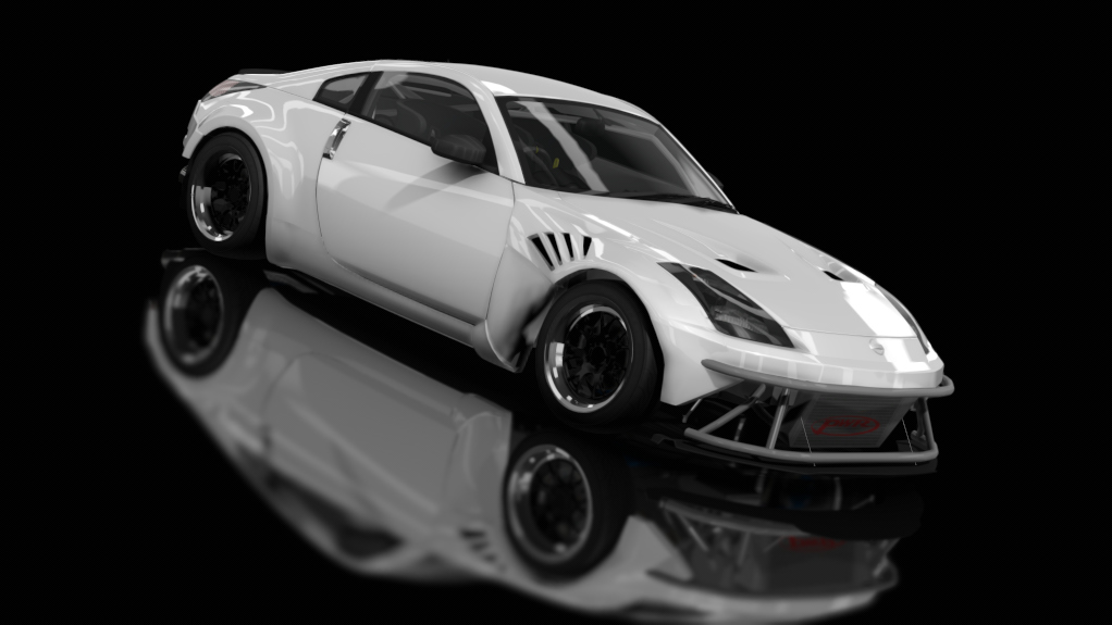 SlideBoizz Nissan 350Z v1.1, skin white