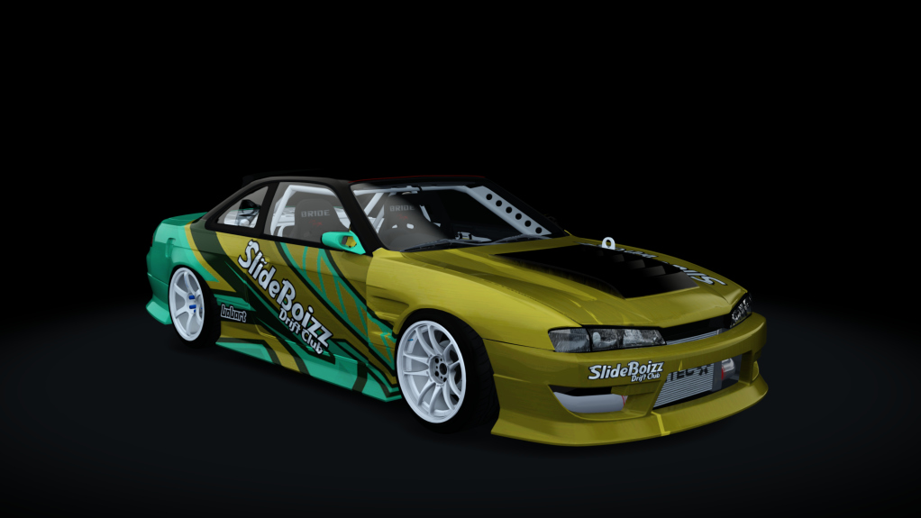 SlideBoizz Nissan S14 v1.1, skin Babart Gold