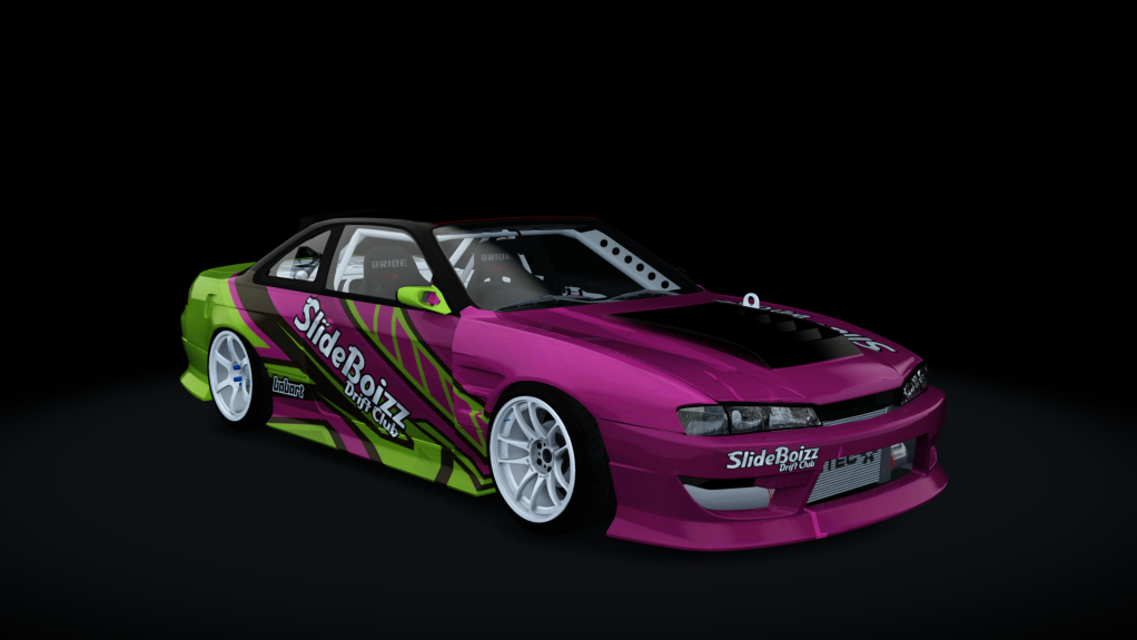 SlideBoizz Nissan S14 v1.1, skin Babart Pink