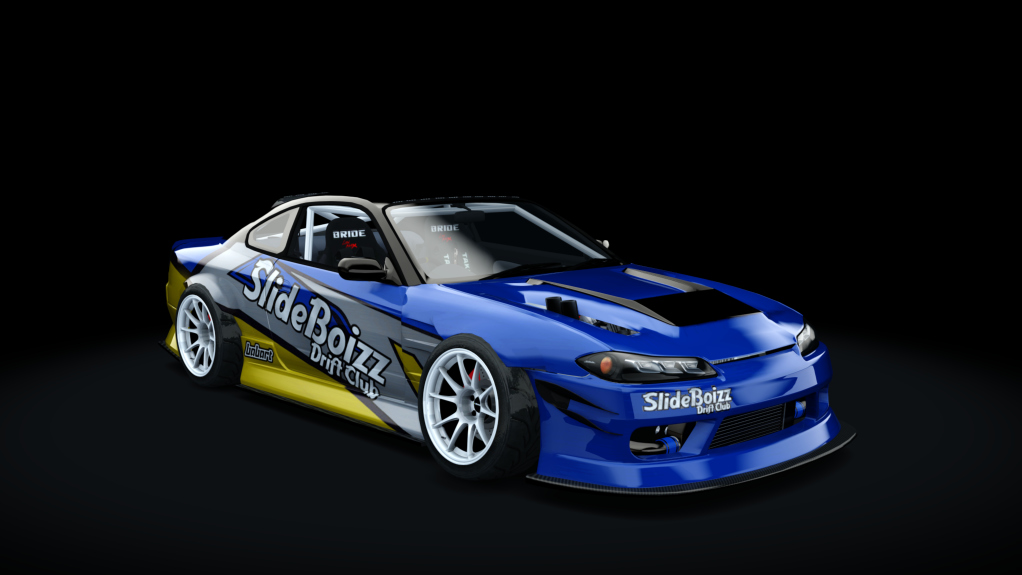 SlideBoizz Nissan S15 v1.1, skin Babart Blue