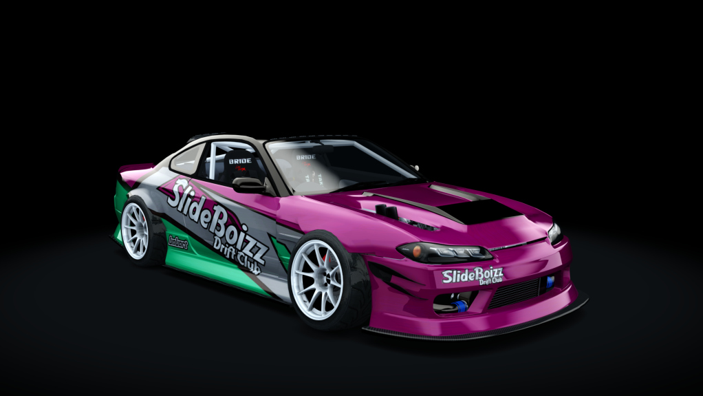 SlideBoizz Nissan S15 v1.1, skin Babart Pink