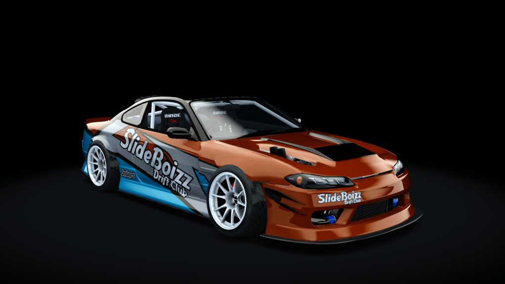 SlideBoizz Nissan S15 v1.1, skin Babart Red