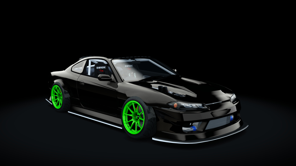 SlideBoizz Nissan S15 v1.1, skin Black