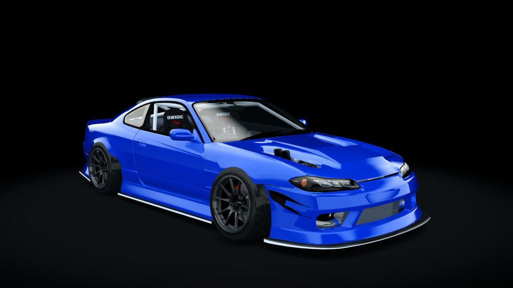 SlideBoizz Nissan S15 v1.1, skin Blue