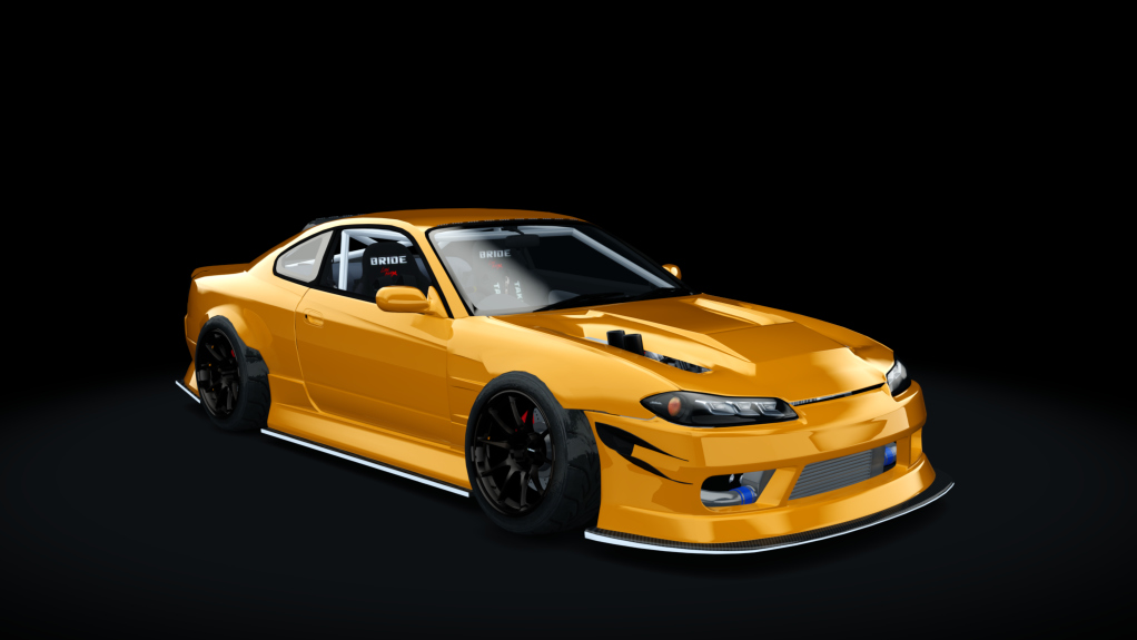 SlideBoizz Nissan S15 v1.1, skin Orange