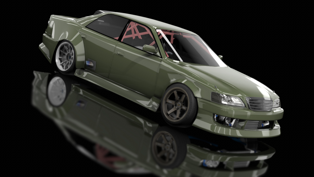 Slideboizz Toyota Chesta v1.1, skin green