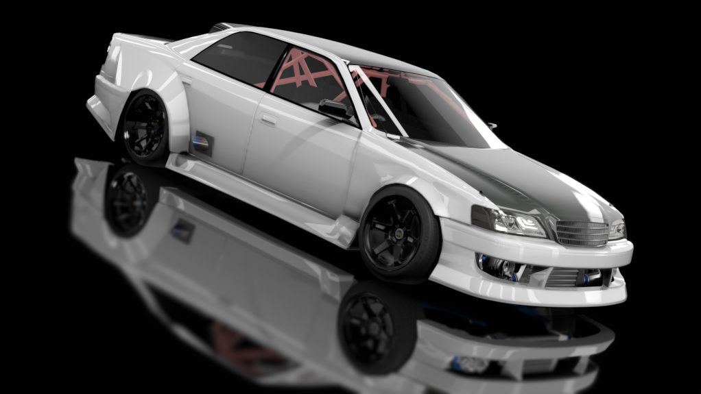 Slideboizz Toyota Chesta v1.1, skin white-carbon