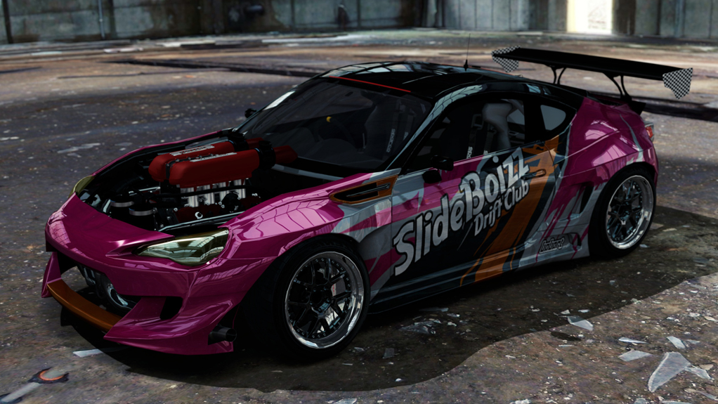 SlideBoizz Toyota GT4586 v1.1, skin Babart Pink