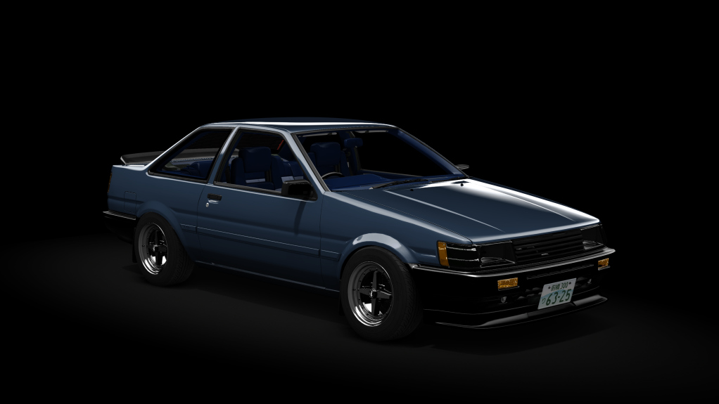 Toyota AE86 Mau5tang Pack 2.0, skin 02_blue