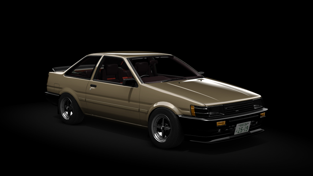 Toyota AE86 Mau5tang Pack 2.0, skin 04_old_brown