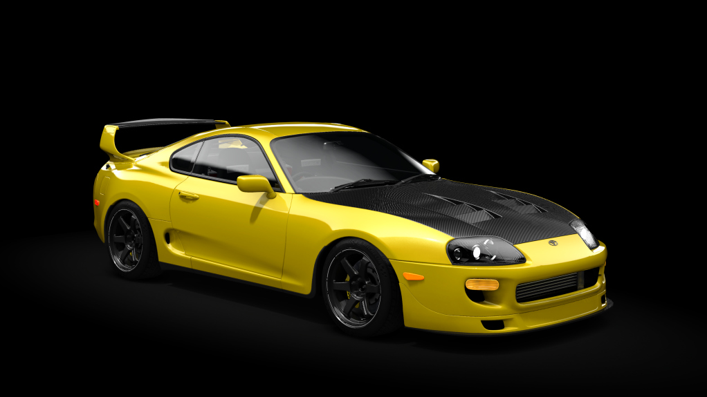 Toyota Supra A80 Mau5tang Pack 2.0, skin 09_yellow