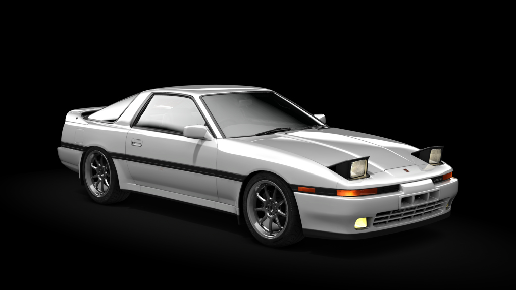 Toyota Supra MA70 Mau5tang Pack 2.0, skin Blanc