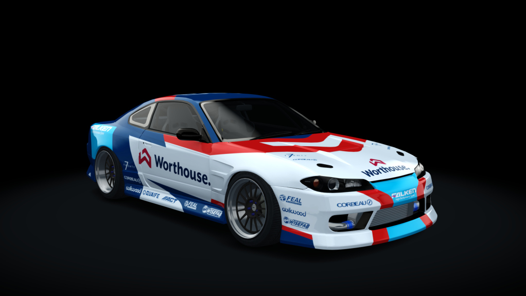 Nissan Silvia S15 WDT Street event japan origin, skin Ls4_WhDeane