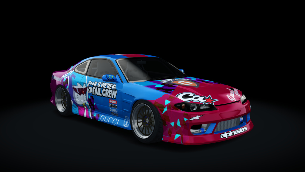 Nissan Silvia S15 WDT Street event japan origin, skin Smolyar