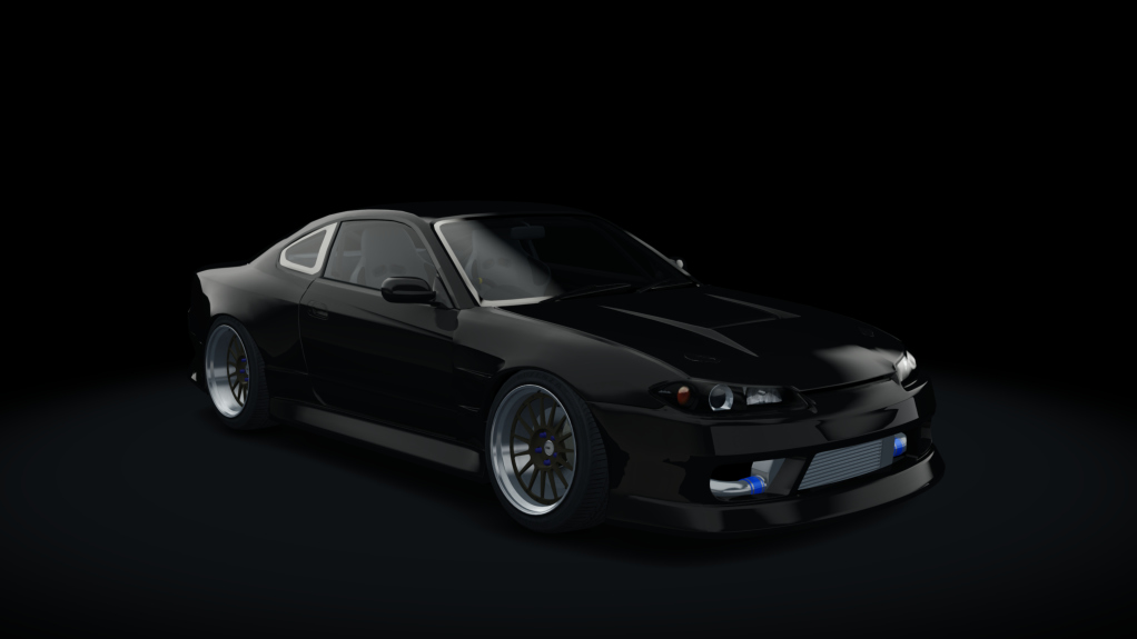 Nissan Silvia S15 WDT Street event japan origin, skin black