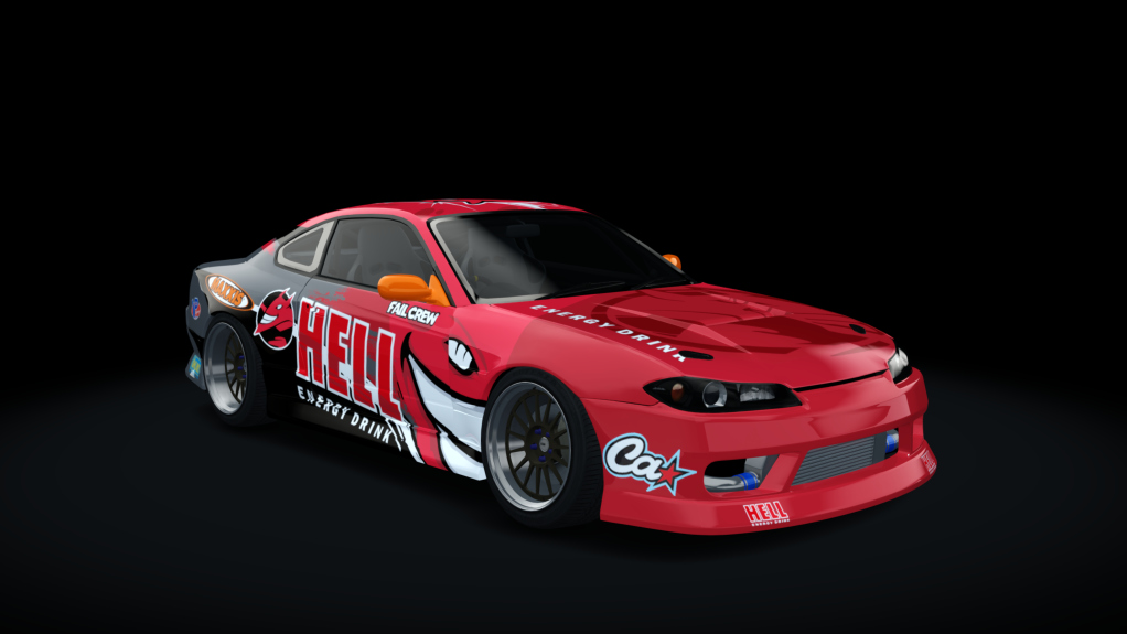 Nissan Silvia S15 WDT Street event japan origin, skin hell