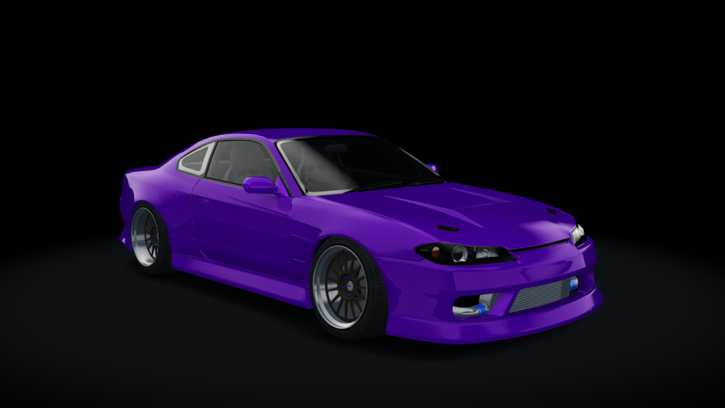 Nissan Silvia S15 WDT Street event japan origin, skin purple